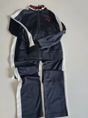 PUMA プーマ ブラック トレーニングウェア セット 上下セット S