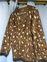 UNIVERD72 ヒョウ柄 レオパード カーディガン