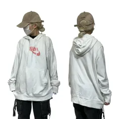 NIKE BIG ロゴ 白 ミッド スウッシュ オーバーサイズ フーディー XXL