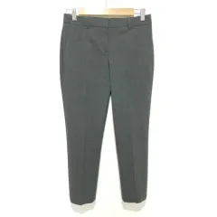 セオリー レディース ストレッチ ウール クラシック クロップド スラックス 0_S1275