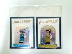 呪術廻戦 ジロリ サンタ 五条＆夏油（ゲトウ） ホログラム ステッカー (未開封)