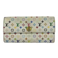 LOUIS VUITTON(ルイヴィトン) 長財布 モノグラムマルチカラー ポルトフォイユサラ M93744 リッチ イニシャル刻印