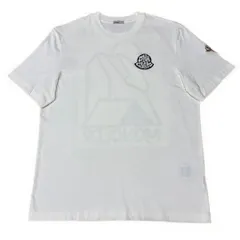 モンクレール　デカワッペン　プリント　XL Tシャツ　5S198