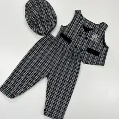 80 男の子 ドール スーツ セット