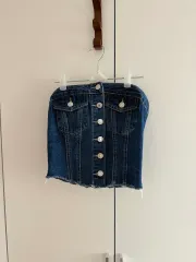 デニム チューブトップ