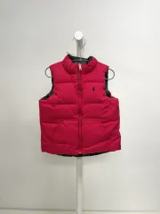 ポロ キッズ リバーシブル ダウン ベスト 6 120サイズ