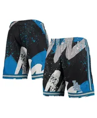ミッチェルネス メンズ ボトムス ハーフパンツ・ショーツ ショートパンツ Mitchell Ness Mens Royalos Angeles Dodgers Hyper Hoopshorts Royのサムネイル