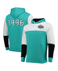 ミッチェルネス メンズ アウター パーカー・スウェット カラーブロック Mitchell Ness Mens Teal NBA Hardwood Classics 1996 AllStar Gameのサムネイル