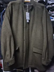 ゴーラク ウール アルパカ パーカ 2S カーキブラウン 24FW