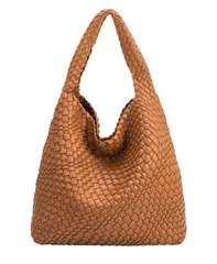 メリービアンコ レディース バッグ Melie Bianco Womens Johanna Shoulder Bag Saddleのサムネイル