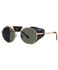 ペルソル レディース アクセサリー サングラス・アイウェア Persol Unisex Polarized Sunglasses PO2496SZ 52 GoldTone 1 ゴールドのサムネイル