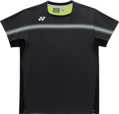 ヨネックス YONEX バドミントン  メンズゲームシャツ  10711 007 ブラック