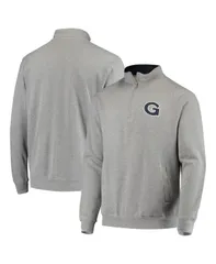 コロシアム メンズ アウター ジャケット・ブルゾン ロゴ Colosseumens Heathered Gray Georgetown Hoyas Tortugas Logo QuarterZip Jacket Heathered Gray グレー