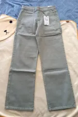 (未使用) ZARA ザラ カーキ色 カーゴ パンツ ズボン