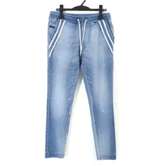 RESOUND CLOTHING リサウンドクロージング 24SS EX denim jersey EDGE PT デニムジャージーエッジラインパンツ 3 RC32-ST-0140のサムネイル