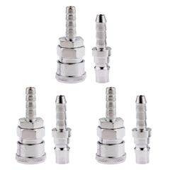 【新着商品】ソケット ジョイント オス カプラー メス 取付用 エアーホース SH+PH-30 エアーカプラー 3個セット PLEAVIT