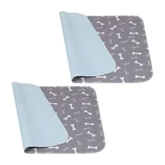 【人気商品】介護 吸水 おしっこマット YM-321-PS 防水 トイレ ペットシート 2枚セット トイレシート S 犬 洗える ペットシーツ モデルノ　ラ　テールのサムネイル