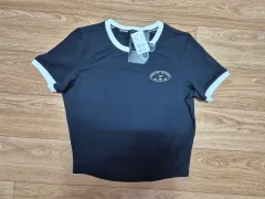 (新品) ゼクシィミックス クロップド Tシャツ ブラック L