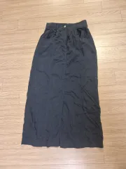 (新品) 8seconds アウトポケット マキシスカート ネイビー