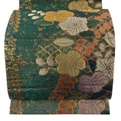 夏帯 袋帯 六通柄 正絹 萩 銀 夏用 夏袋帯 - メルカリ