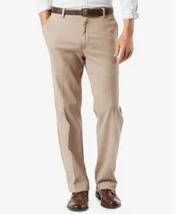 ドッカーズ メンズ ボトムス カジュアルパンツ Dockers Mens Easy Classic Fit Khaki Stretch Pants Timber Wolf カーキ
