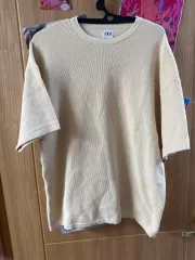 ザラ L ニットTシャツ