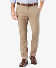 ドッカーズ メンズ ボトムス カジュアルパンツ スリムフィット Dockers Mens Easy Slim Fit Khaki Stretch Pants Timber Wolf カーキ