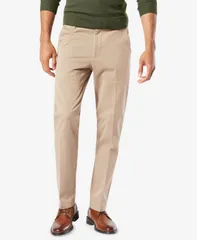 ドッカーズ メンズ ボトムス カジュアルパンツ スリムフィット Dockers Mens Workday Smart 360 Flex Slim Fit Khaki Stretch Pantsafari Beige ベージュ