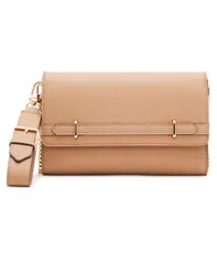 アンクライン レディース アクセサリー 財布 Anne Klein 3 in 1 Chain with Wristlet Strap Belted Wallet Brown ブラウンのサムネイル