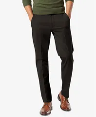 ドッカーズ メンズ ボトムス カジュアルパンツ スリムフィット Dockers Mens Workday Smart 360 Flex Slim Fit Khaki Stretch Pants Black ブラック