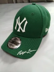 ポロ x NEW ERA エックスラージ フィッテッド キャップ ニューヨーク・ヤンキース グリーン 帽子 ベースボールキャップ