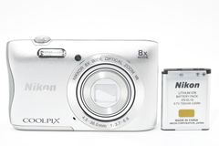 Nikon COOLPIX S4500 ホワイト 6倍光学ズーム - メルカリ