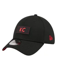 ニューエラ メンズ アクセサリー 帽子 New Era Mens Blackansas City Chiefscoreboard 39THIRTY Flex Hat Black ブラック