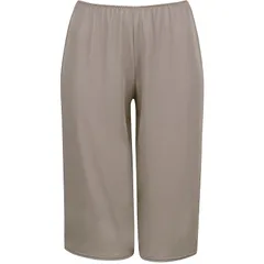 [ウイング/ワコール] インナーボトム 綿混素材(身生地部) 汗をかいてもべたつきにくい 抗菌防臭(身生地部) 【瞬汗ドライ】 あし周りゆったり ひざ下丈 春 夏 ER1638 レディース BR 0