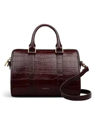 ラドリー ロンドン レディース バッグ Radley Londonoble Alley Faux Croc Small Zip Top Grab Handbag Dark Cherry