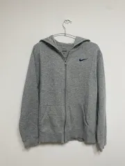 ナイキ ジップアップ フーディー グレー XL