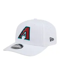 ニューエラ メンズ アクセサリー 帽子 New Era Mens White Arizona Diamondbacks Performance 9SEVENTY Adjustable Hat White ホワイト