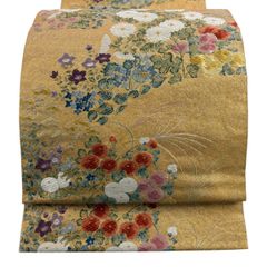 袋帯 美品 秀品 幾何学模様 藍色 六通 正絹 【中古】 - メルカリ