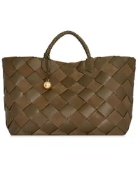 レベッカミンコフ レディース バッグ レザー Rebecca MinkoffrankiextraLarge Woven Leather Tote Bag Vintageのサムネイル