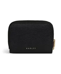 ラドリー ロンドン レディース アクセサリー 財布 レザー Radley London Authentic Medium Leather Zip Around Wallet Black ブラック