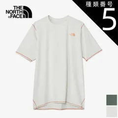 【新品】 種類5：GS(グレイッシュホワイト)/L ザ・ノース・フェイス Tシャツ ショートスリーブブリーズレンジランクルー ザ・ノース・フェイス NT12598 半袖 ランニングウェア スポーツウェア 吸水速乾 UVカット 軽量 通気性 抗菌防臭 メール便 