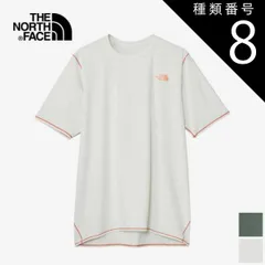 【新品】 種類8：GS(グレイッシュホワイト)/XL ザ・ノース・フェイス Tシャツ ショートスリーブブリーズレンジランクルー ザ・ノース・フェイス NT12598 半袖 ランニングウェア スポーツウェア 吸水速乾 UVカット 軽量 通気性 抗菌防臭 メール便