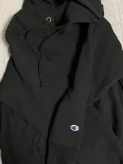 リバースウィーブ チャンピオン ブルー タグ スウェット フーディー