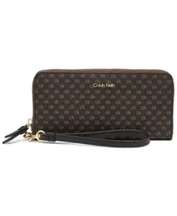 カルバンクライン レディース アクセサリー 財布 ミニ Calvin Klein Moon Mini Signature Boxed Wallet Black ブラックのサムネイル