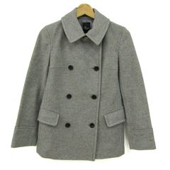 未使用級 23区 ピーコート アンゴラ混 ダブルフェイス グレー 4Lサイズ 未使用級 23区 ピーコート アンゴラ混 ダブルフェイス グレー 4Lサイズ