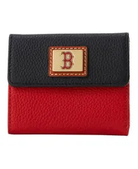 ドーネイアンドバーク レディース アクセサリー 財布 Dooney Bourke Boston Red Sox Flap Credit Card Wallet Red レッドのサムネイル