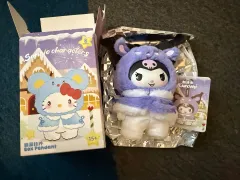 MINISO Sanrio ウィンター ケープ ぬいぐるみ キーホルダー クロミ