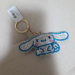 サンリオ シナモロール グリッター キーホルダー