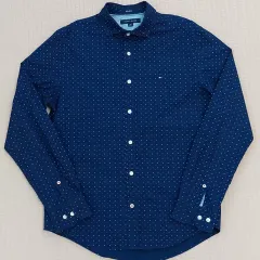 メンズ95サイズ トミーヒルフィガー ドットシャツ