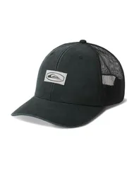 クイックシルバー メンズ アクセサリー 帽子 Quiksilver Mens Forever Trucker Hat Black ブラック